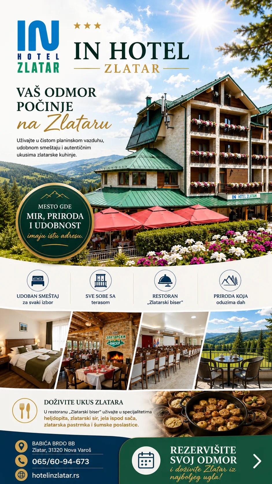 IN hotel Zlatar | Planina Zlatar