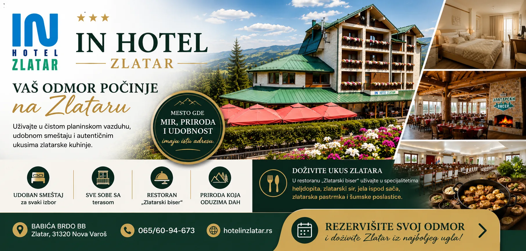 IN hotel Zlatar | Planina Zlatar