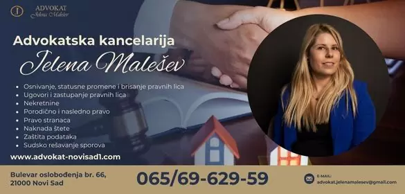 Advokatska kancelarija Jelena Malešev