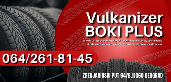 Vulkanizer Borča-Ovča-Kotež Boki Plus