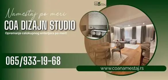 Nameštaj po meri Coa Dizaj studio Beograd