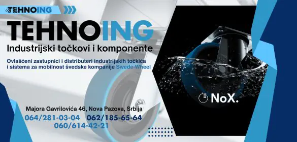 Industrijski točkovi i komponente Tehnoing doo Nova Pazova
