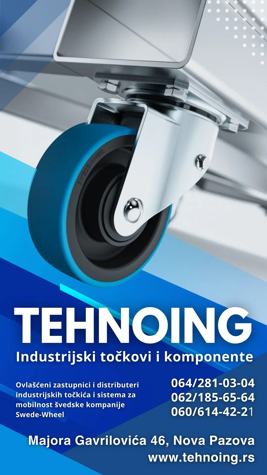 Industrijski točkovi i komponente Tehnoing doo Nova Pazova