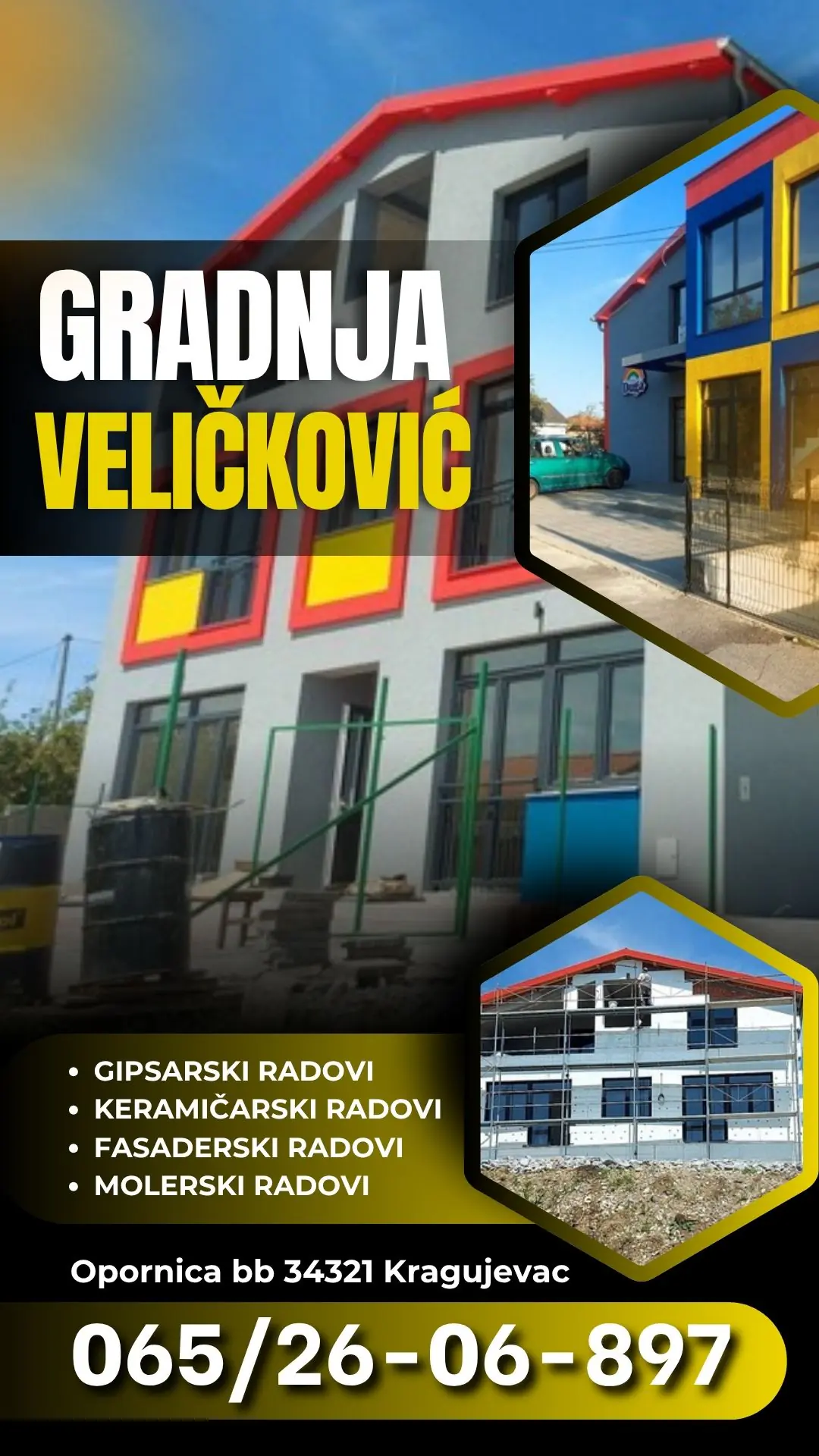 Gipsarski radovi | Gradnja Veličković Opornica Kragujevac