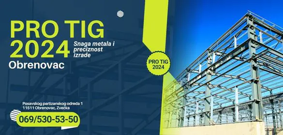 Metalne konstrukcije Obrenovac PRO TIG 2024