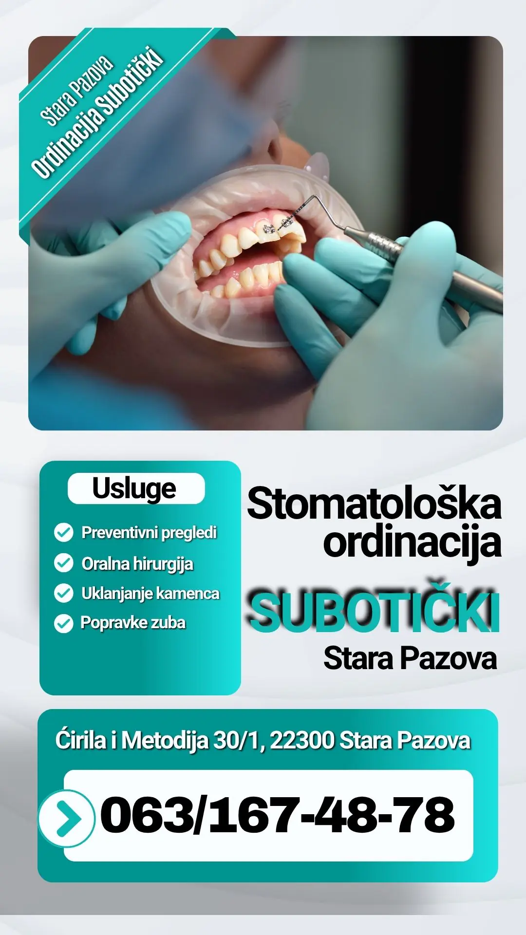 Stomatološka ordinacija Subotički Stara Pazova