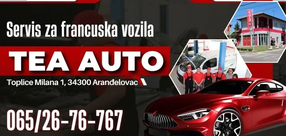 Servis za francuska vozila Tea Auto Aranđelovac