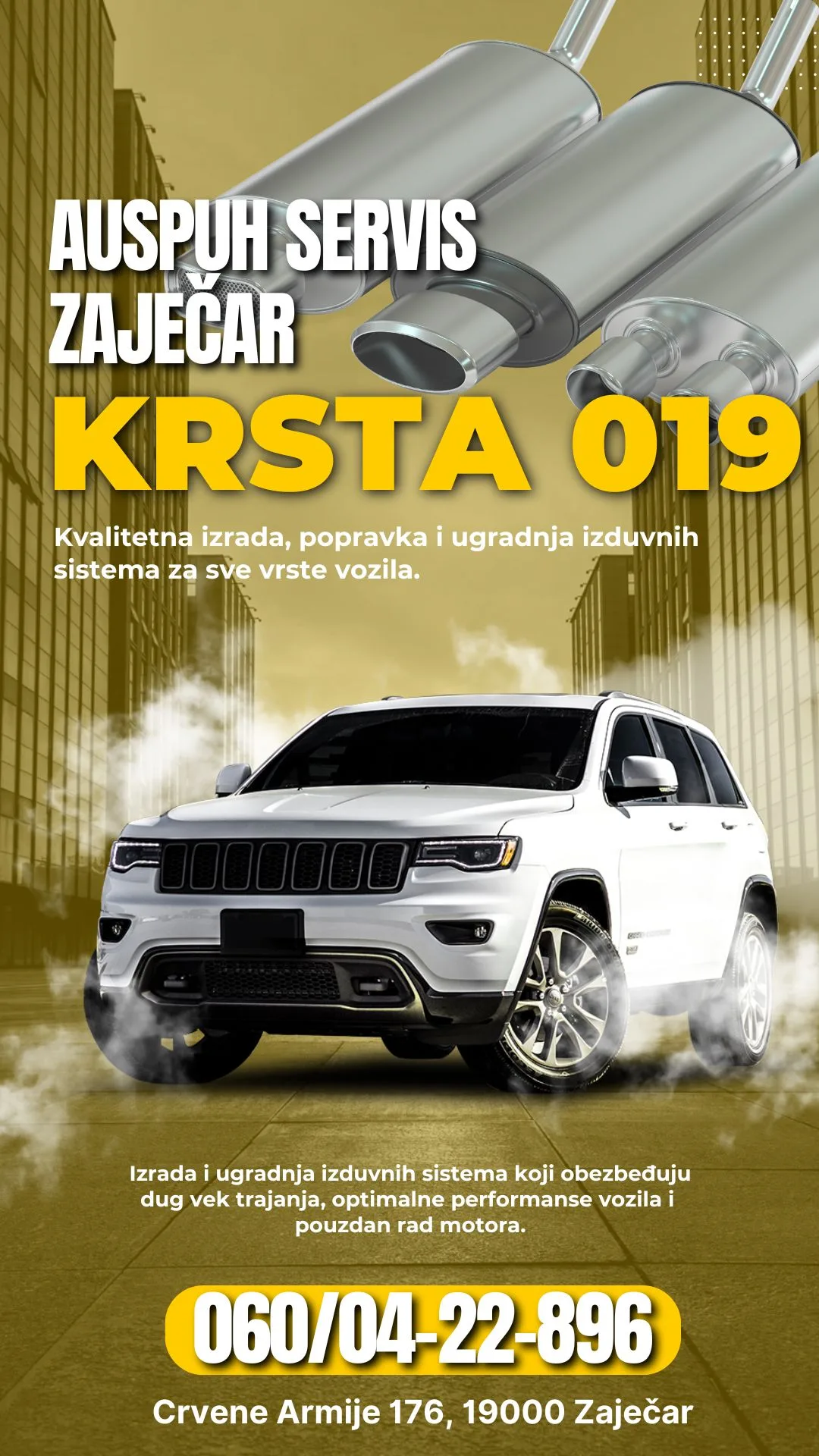 Izrada i ugradnja auspuha Zaječar Auto servis Krsta 019