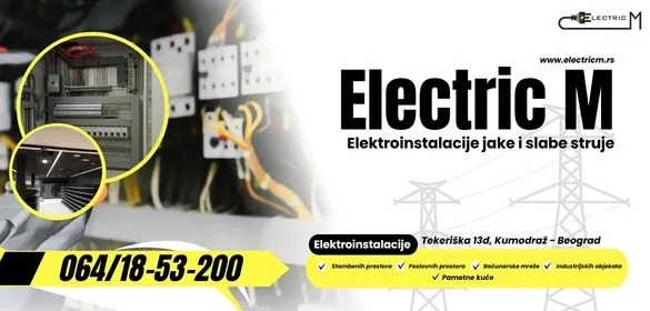 Elektroinstalacije, elektro radovi, električar Beograd Electric M