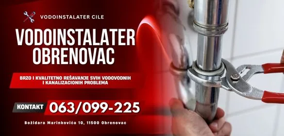 Vodoinstalater Cile Obrenovac