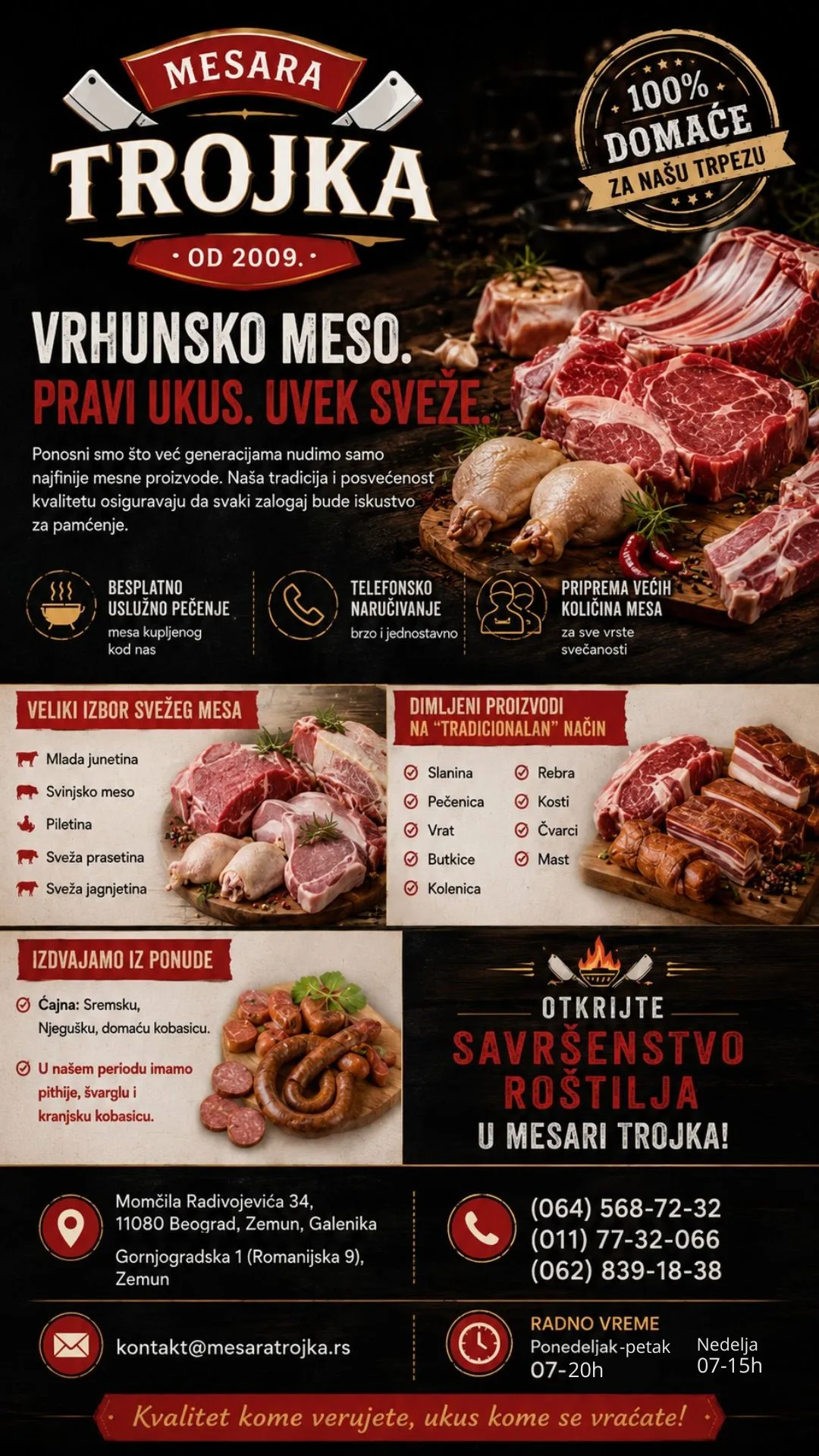 Mesara Trojka Zemun Galenika