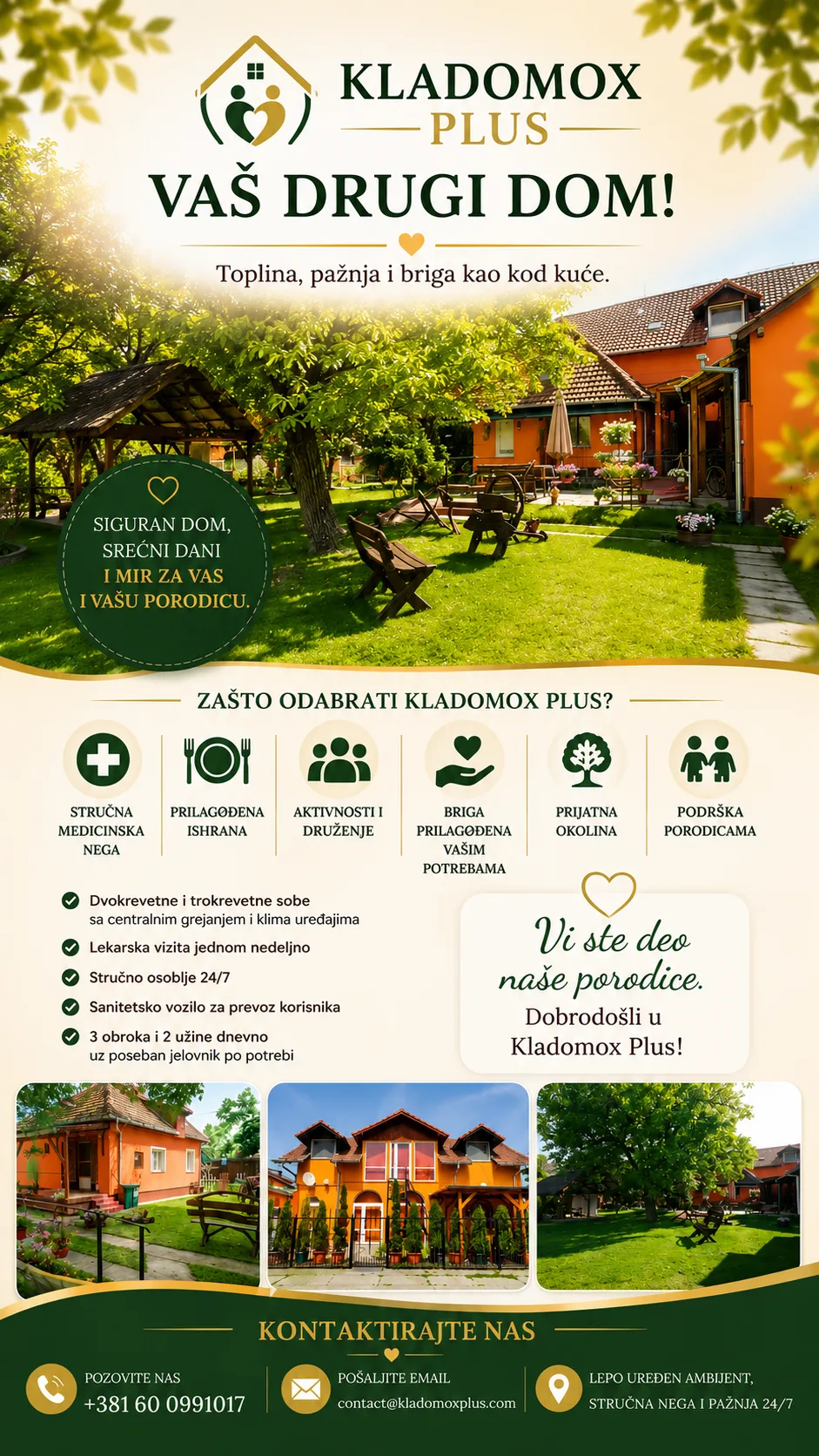 Dom za stare u Kelebiji Kladomox Plus Subotica