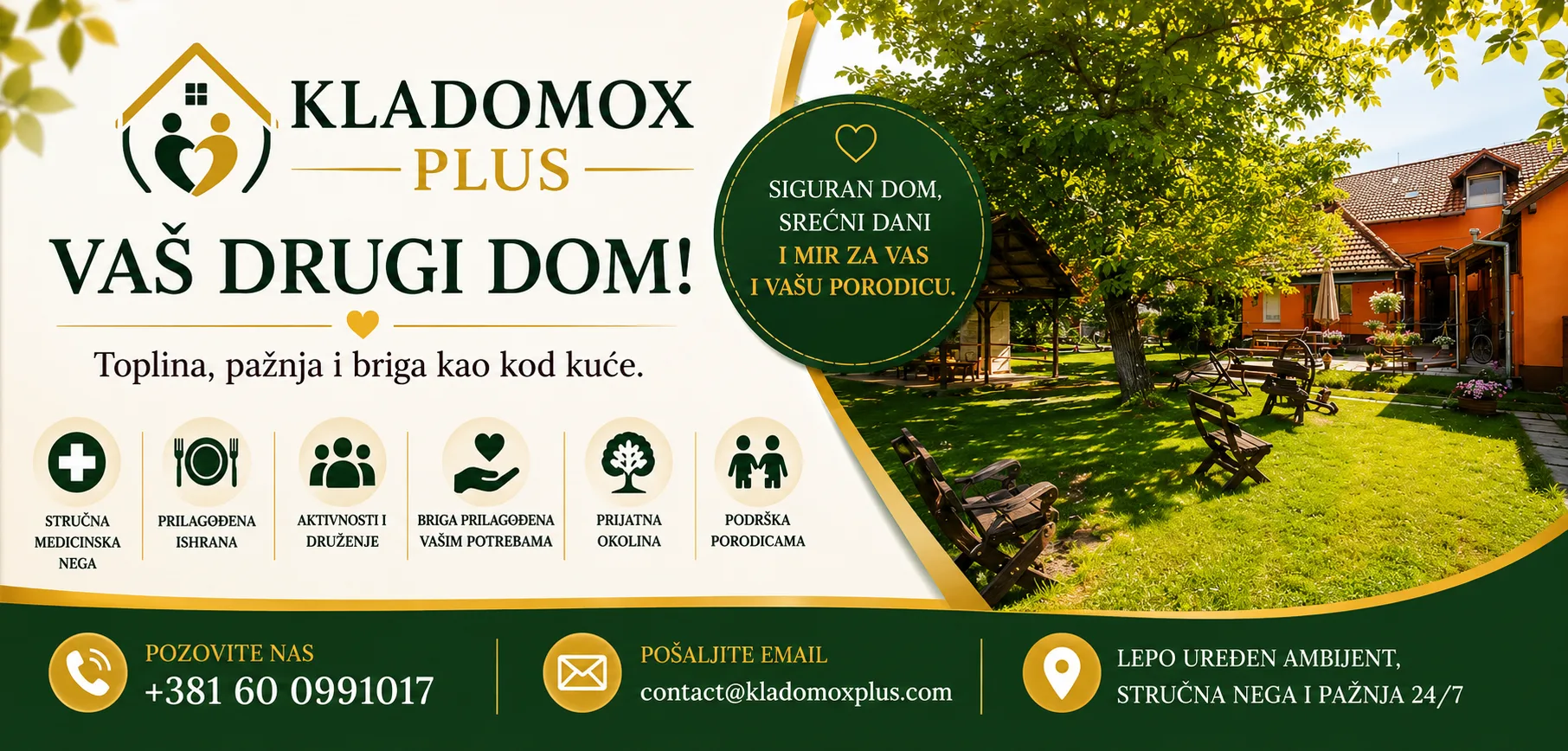 Dom za stare u Kelebiji Kladomox Plus Subotica
