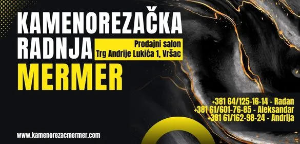 Kamenorezačka radnja MERMER Vršac