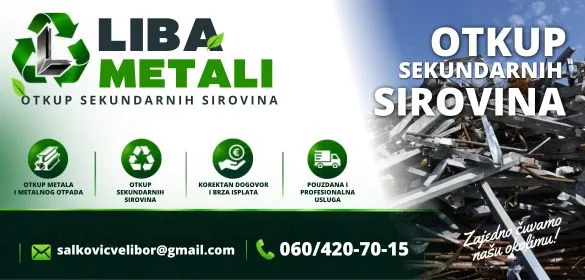Otkup i prerada sekundarnih sirovina Liba Metali