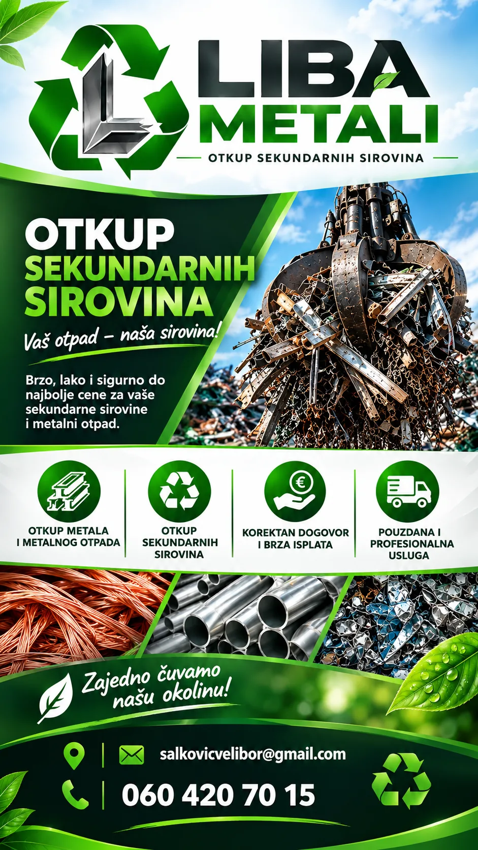 Otkup i prerada sekundarnih sirovina Liba Metali
