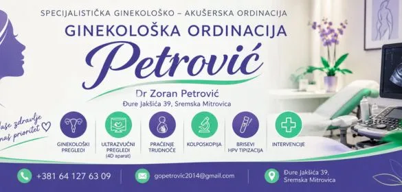 Ginekološka ordinacija Sremska Mitrovica Petrović