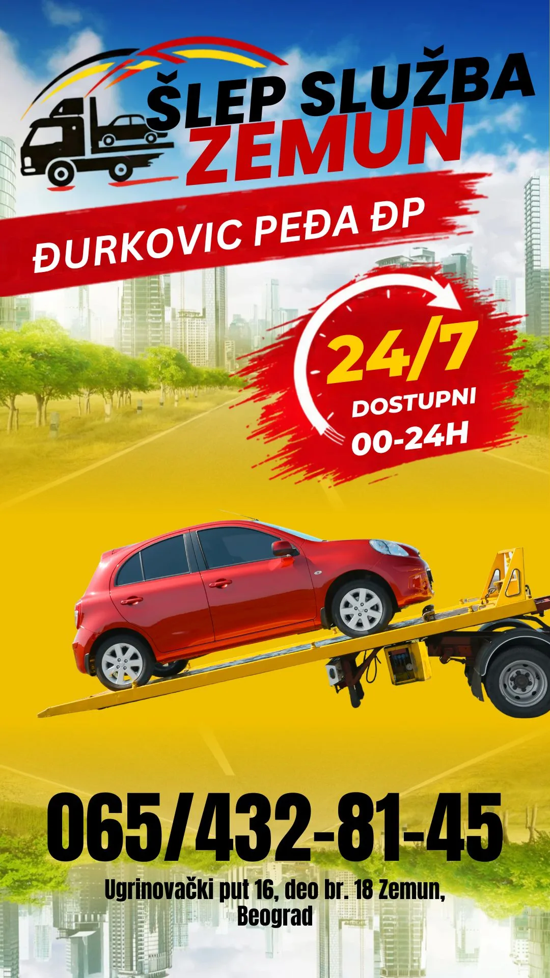 Šlep služba Zemun Đurković Peđa ĐP