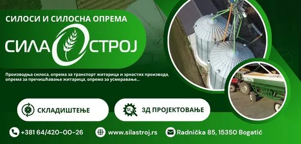 Proizvodnja silosa, oprema za transport žitarica i zrnastih proizvoda Sila Stroj